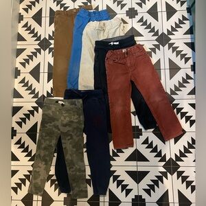 J Crew Crewcuts Zara H&M Boys Pants Bundle Size 5, 7 pairs